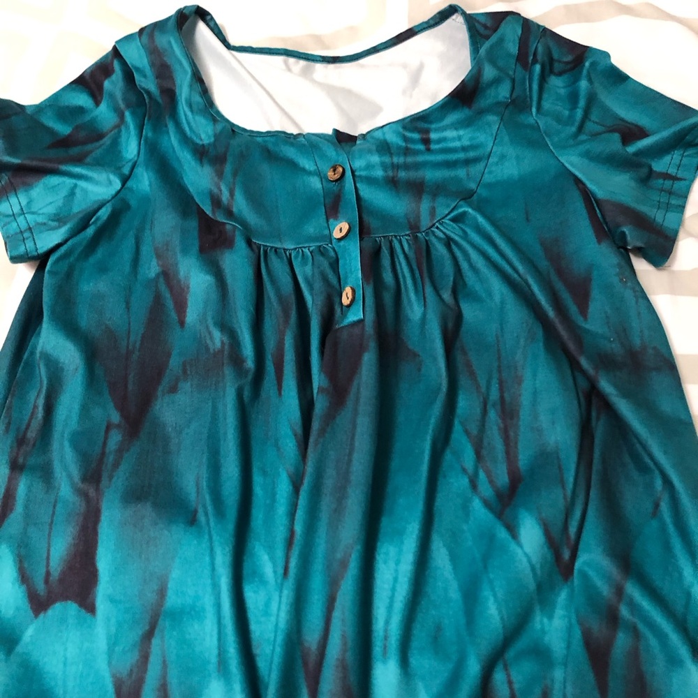 Light Blue Top with Tag